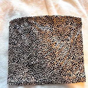 Cheetah tube top